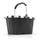 Carrybag Einkaufskorb Rhombus schwarz 48 x 28 x 29 cm