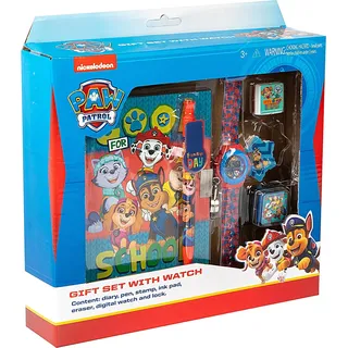 Paw Patrol Uhren- und Schreibgeräte-Set