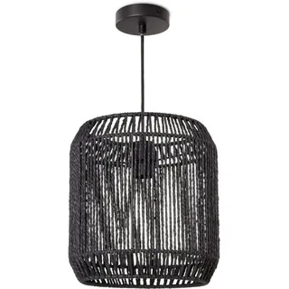 Paco Home Pedro 1-flg. Ø 28 cm schwarz Papier