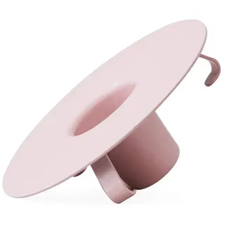 Design Letters Kerzenhaltereinsatz für Porzellantasse & Lieblingsbecher (Pink) - Erhältlich in anderen Farben, lackierter Stahl, verstellbar, leicht zu reinigen, passend für Kerzen mit ca. D: 2,2cm