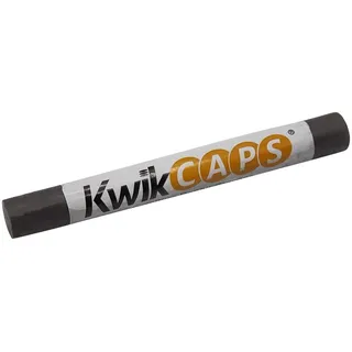 kwikCaps 1 Holz-Reparaturstift Farbe Onyxgrau Wachs-Korrekturstift zum Auffüllen von Schrammen Kratzern Flecken auf Möbeln Furnier Laminat Holzboden Massivholz-Parkett Arbeitsplatte Melaminplatten