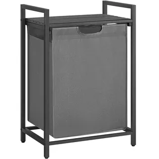 VASAGLE Wäschekorb ca. 50x72x33 cm Grau,