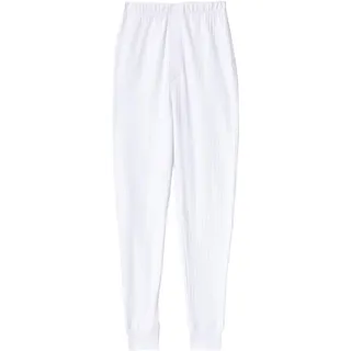 NUR DIE Thermo Unterhose mit Eingriff - Warme Unterwäsche 100% Baumwolle mit Fleece-Innenseite – Atmungsaktiv, weich & bequem für kalte Tage, Winter & Outdoor Herren