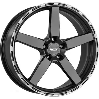ALUFELGE DOTZ MarinaBay dark 8.5x18 5x114.3 ET 45 GUNMETAL/POLISHED LIP