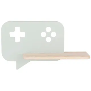 Kinderwandleuchte , Mintgrün , Holz, Metall, Holzwerkstoff , Eiche , 12x20x36 cm , RoHS, Europäischer Sicherheitsstandard , einfach zu transportieren , Lampen & Leuchten, Innenbeleuchtung, Kinderzimmerlampen, Kinderwandleuchten