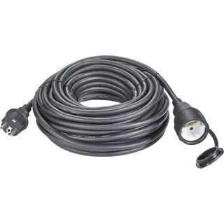 Sygonix 1373173 Strom Verlängerungskabel 16 A Schwarz 20.00 m H07RN-F 3G 1,5 mm2