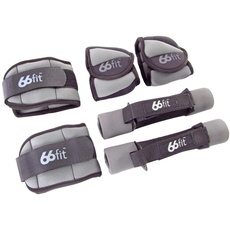 66Fit Knöchel-, Handgelenk- und Hantel-Gewichte-Set, 4 kg