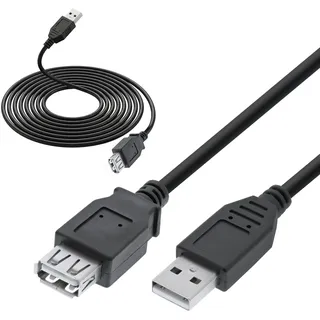 InLine USB-A 2 m Schwarz