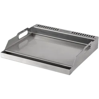 Petromax Grillplatte 38,5 x 36,5 cm Edelstahl silber