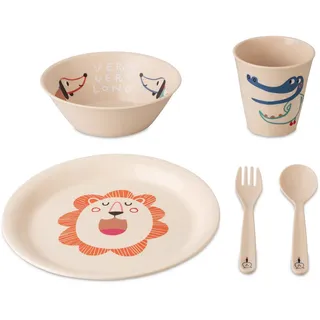 Koziol Kindergeschirr Set 5-teilig VERY VERY AT HOME almond