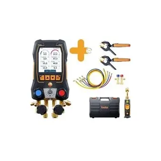 Testo Smart Vakuum Set 0564 3558 Druck, Temperatur mit Füllschlauchsatz
