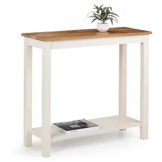 Julian Bowen Coxmoor Konsolentisch, Elfenbein und Eiche