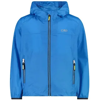 CMP KID Jacket Rain FIX Hood Cyan 104