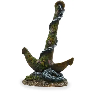 Amtra Deko Anker Sinkende Aquarium-Dekoration für Süßwasser und Meerwasser aus Kunstharz, für Aquarien und Fischbecken, ungiftig, 11,2 x 8,5 x 18 cm