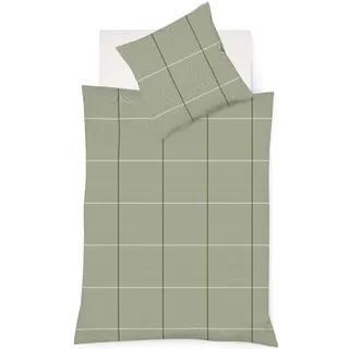 FLEURESSE Lech Karo Grün 200 x 220 cm + 2 x 80 x 80 cm
