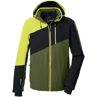 KILLTEC Herren Outdoorjacke/Funktionsjacke mit abzipbarer Kapuze und Schneefang KSW 32 MN SKI JCKT, waldgrün, XL, 43430-000