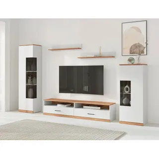 OTTO home "Ribe Set-5 St.", Set, 5 Stk. tlg., weiß, eiche),