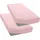 Spannbettlaken Baumwolle-Jersey 90 x 200 cm rosa