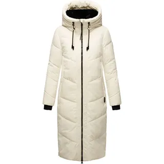 Marikoo Damen Winter Steppmantel Jacke Mantel Parka warm mit Kapuze Nadaree