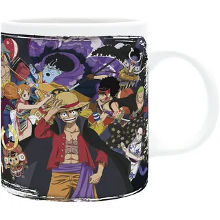 ABYSTYLE ONE Piece - Wano Raid - Mug 320ml, Klar, Hell