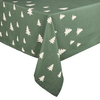 Butlers Tischdecke Trees , Grün , Textil , 160x250 cm , Heimtextilien, Wohntextilien, Tischwäsche, Tischdecken