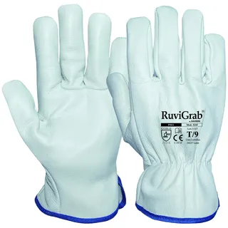 Ruvigrab 2881 Ofenhandschuh, Rindsleder, zertifiziert, 100