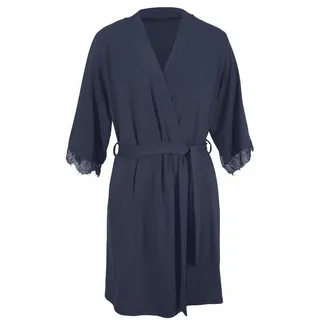 LASCANA Damen Kimono blau Gr.32/34