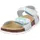 Fussbettpantoffel Hellblau 37