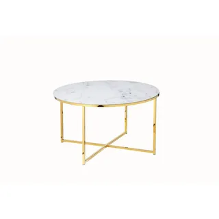 SalesFever Caorle Weiß Gold 80 x 45 cm