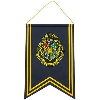 Cinereplicas Hogwarts Wandbehang mit Kordel - Schwarz