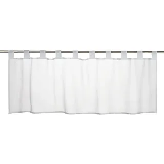 ELBERSDRUCKE Bistrogardine Schlaufen 140 x 48 cm Weiß 3