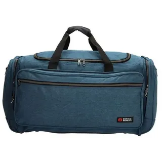 Christian Wippermann Herren Tasche Reisetasche Sporttasche Weekender Bag XL Blau - Blau