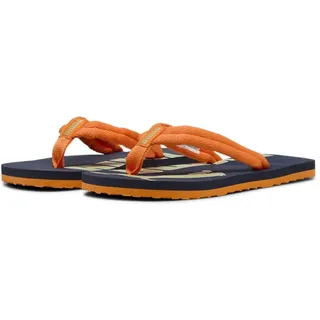 Puma Epic V2 Jr Flipflop, New Navy Pistachio Green Orange Glo, 37 EU