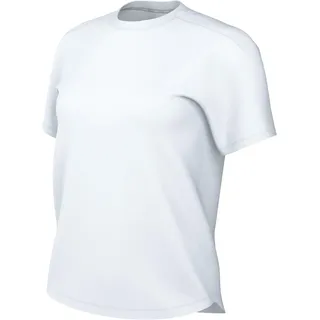 Nike One Relaxed kurzarm Trainingsshirt Damen 100 white/black L