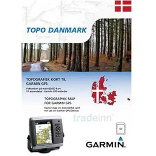 Garmin Topo Micro Sd/sd Card Denmark 1:50k Karte - Multicolor - One Size