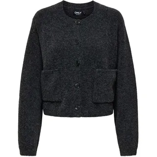 Only ONLPIEMONTE L/S CARDIGAN KNT NOOS Grau XS
