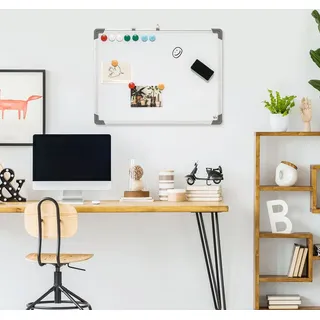 Homcom Whiteboard Staffelei Wandmontage