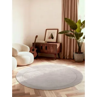 Villeroy & Boch Kivi Wollteppich Ø 150 cm Grau
