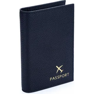 INF r, schlanker Passhalter Schwarz - Schwarz