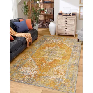 Asiatic Edits Teppich für Wohnzimmer, Schlafzimmer, Wintergarten, Flur, große Fläche, leicht zu reinigen, fusselfrei, 120 x 170 cm