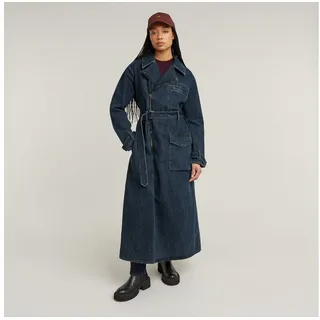 G-Star Long Biker Trench mit verstellbarem Taillengürtel