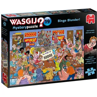 Jumbo Spiele Wasgij Mystery 19 Bingo-Betrug - Puzzle 1000 Teile