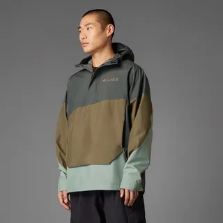 Adidas Terrex Xploric 2.5l Climaproof Jacke - Legend Ivy / Olive Strata / Silver Green - S