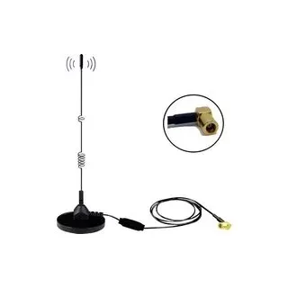 Albrecht MAG31 DAB+ Magnetfußantenne mit Verstärker Antennenkabel-Länge: 3 m