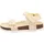 Fussbettpantoffel Gelb 40