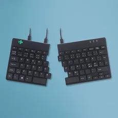 Bild von R-Go Split Break Ergonomische Tastatur QWERTY (Nordic) schwarz