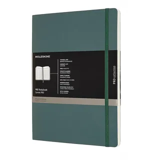 Moleskine Professionelles Notizbuch XL, Soft Cover, Waldgrün