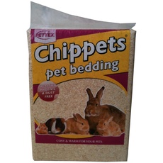 Pettex Chippets Holzspäne, 56 l, 4 Stück