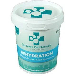 Europeanpetpharmacy’s Rehydration hochdosiert zum Ausgleich des Elektrolythaushaltes Pulver 400 g