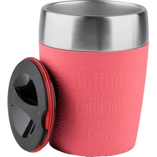 Emsa Travel Cup Thermobecher 0,2 l Himbeer 5 St.